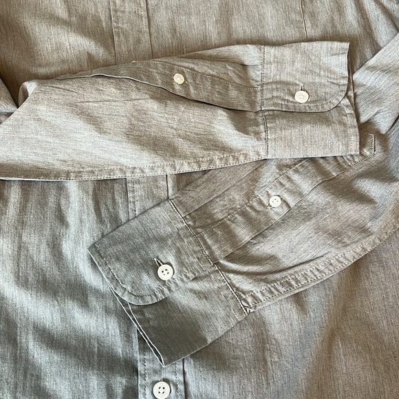 J.Crew Mercantile Casual Button Down Shirt Size Small Gray - Picture 5 of 7